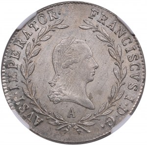 Austria 20 Kreuzer 1817 A - NGC MS 64