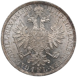Austria Florin 1860 A - Franz Joseph I (1848-1916)