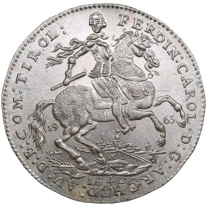 Austria 2 Ducats 1642 - Ferdinand Carol - Restrike 1963