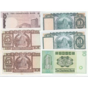 Hong Kong 5 & 10 Dollars (6)