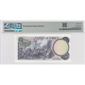 Jersey 1 Pound 1976 - PMG 64 EPQ Choice Uncirculated