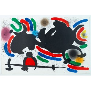 Joan Miró (1893-1983), Litografia IV, okolo roku 1975.