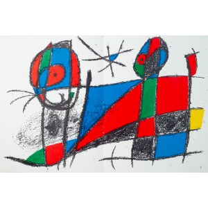 Joan Miró (1893-1983), Lithographie VI, um 1975.