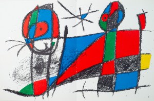 Joan Miró (1893-1983), Litografia VI, ok. 1975 r.