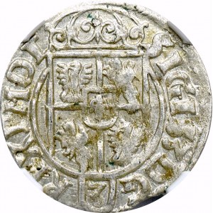 Zygmunt III Waza, Półtorak 1622 Bydgoszcz - szeroka korona NGC MS62
