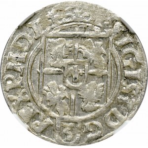 Zygmunt III Waza, Półtorak 1622 Bydgoszcz - korona z obręczą NGC MS63
