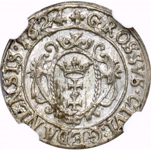 Zygmunt III Waza, Grosz 1624 Gdańsk - NGC MS64