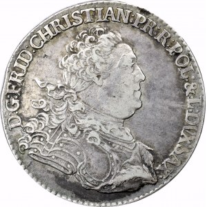 Saksonia, Fryderyk Krystian, 2/3 Talara 1763 Drezno 