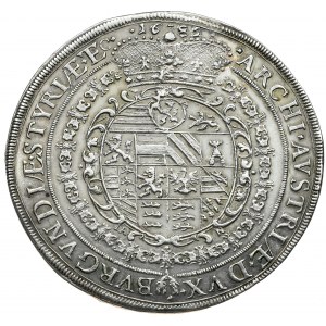 Austria, Leopold, Dwutalar 1682 Graz - rzadki 