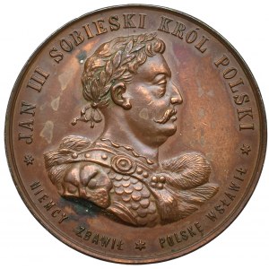 Polska, Medal Jan III Sobieski dwieście lat odsieczy wiedeńskiej 1883