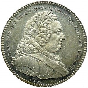 Polska, medal Akademii Stanisławowskiej 1750 srebro