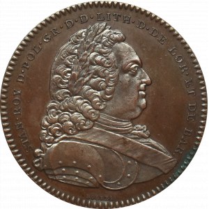 Polska, medal Akademii Stanisławowskiej 1750 brąz