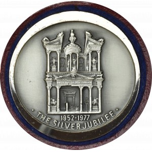 Jordania, Medal Srebrny jubileusz koronacji króla Husseina