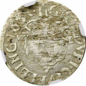 Jan II Kazimierz, Dwugrosz 1651 Elbląg - NGC UNC