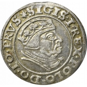 Zygmunt I Stary, Grosz 1539 Gdańsk - nieopisany GEDANEN 1539
