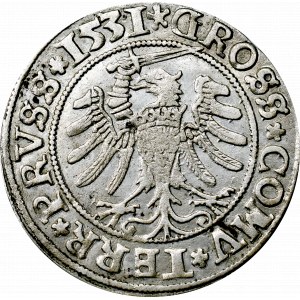 Zygmunt I Stary, Grosz 1531 Toruń - PRVS/PRVSS 