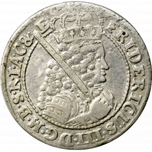 Prusy Książęce, Fryderyk III, Ort 1698 Królewiec