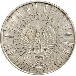 II Rzeczpospolita, 10 złotych 1934 Piłsudski Strzelecki