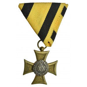 Austro-Węgry, Krzyż za XX lat służby 