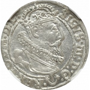 Zygmunt III Waza, Szóstak 1624 Kraków - NGC MS62