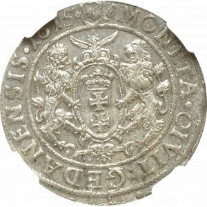 Zygmunt III Waza, Ort 1615 SA Gdańsk - NGC MS61