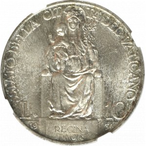 Vatican, 10 lire 1934