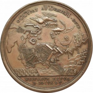 Rosja, Piotr I, medal 1710 - zdobycie Wyborga
