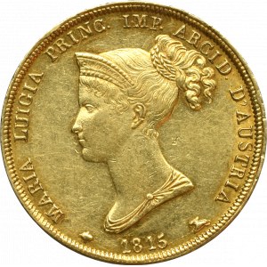 Italy, Maria Luigia, 40 lire 1815