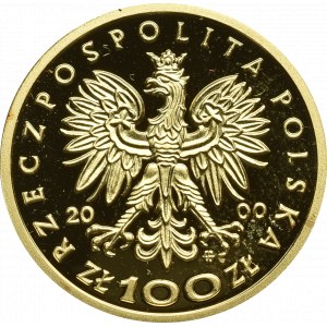 III Rzeczpospolita Polska, Jan Kazimierz, 100 złotych 2000 
