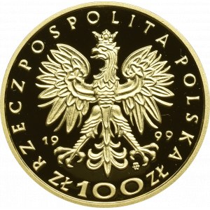 III Rzeczpospolita Polska, Władysław IV Waza, 100 złotych 1999