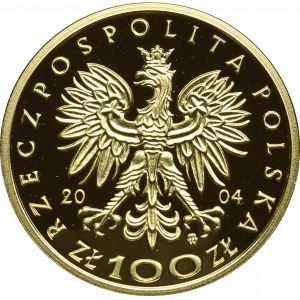 III Rzeczpospolita Polska, Zygmunt I Stary, 100 złotych 2004
