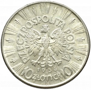 II Rzeczpospolita, 10 złotych Piłsudski 1936