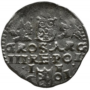 Zygmunt III Waza, Trojak 1601 Lublin - nieopisany