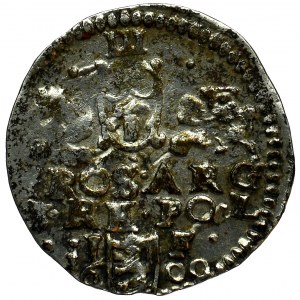 Zygmunt III Waza, Trojak 1600 Lublin - popiersie z kołnierzem, nieopisany 
