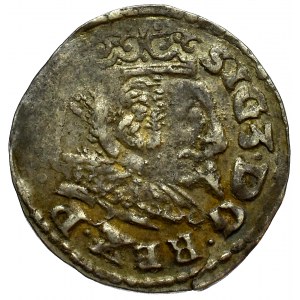 Zygmunt III Waza, Trojak 1596 Lublin - data przy lwie 