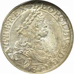 Austria, Leopold I, 15 krajcarów 1664 Wiedeń 