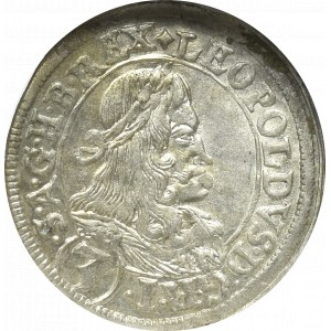Austria, Leopold I, 3 krajcary 1670 