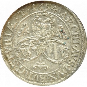 Austria, Ferdynand III, 3 krajcary 1654 Graz