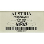 Austria, 3 kreuzer 1654 Graz