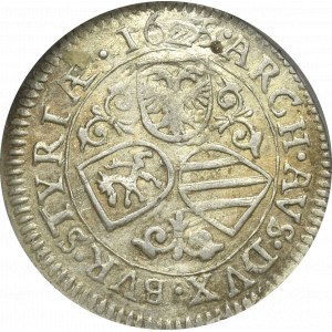 Austria, Ferdynand II, 3 krajcary 1625 Graz 
