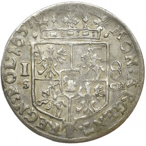 Jan II Kazimierz, Ort 1657 Kraków - ARGENT REGN