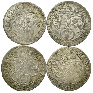 Zygmunt III Waza, Szóstaki zestaw 4 sztuk 1623-1626