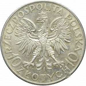 II Rzeczpospolita, 10 złotych 1933 Sobieski