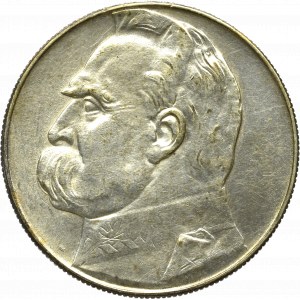 II Rzeczpospolita, 10 złotych 1936 Piłsudski 