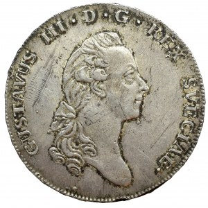 Sweden, Riksdaler 1777 Stockholm