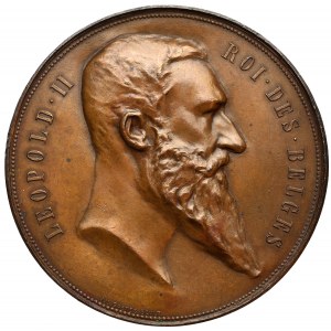 Belgia, Leopold II, Medal światowej wystawy 1894 w Antwerpii