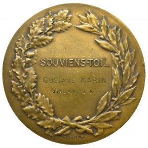 Francja, Medal ku pamięci Stalag I-B - Mennica Paryż 1950-1960