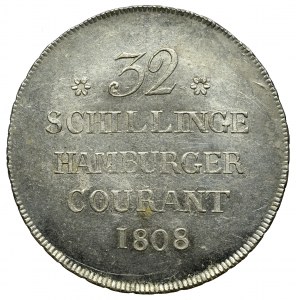 Germany, Hamburg, 32 schillinge 1808
