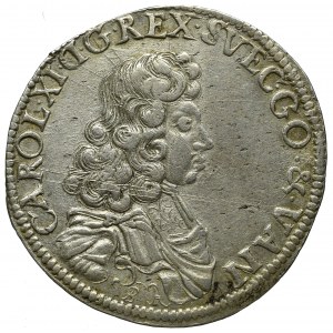 Pomorze, Karol XI, 2/3 talara (gulden) 1683 Szczecin