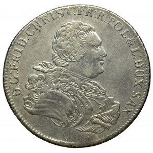 Saksonia, Fryderyk Chrystian, Talar 1763 Drezno